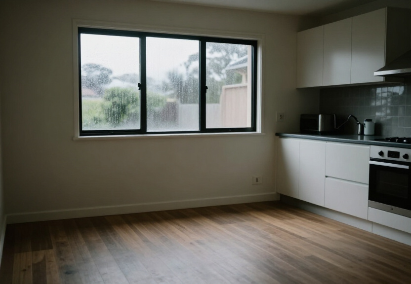 Termite treatment in weatherboard home